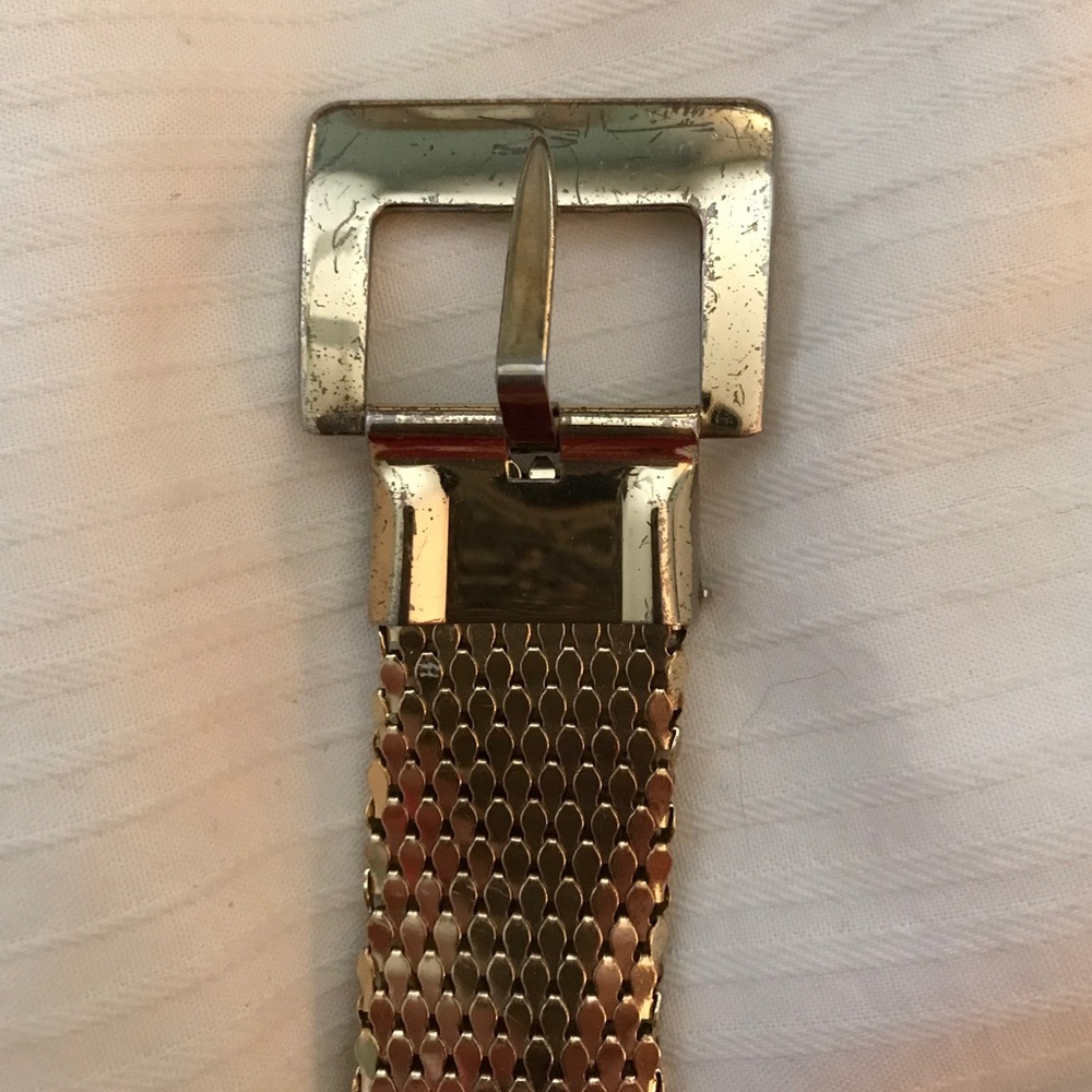 Whiting and Davis vintage belt